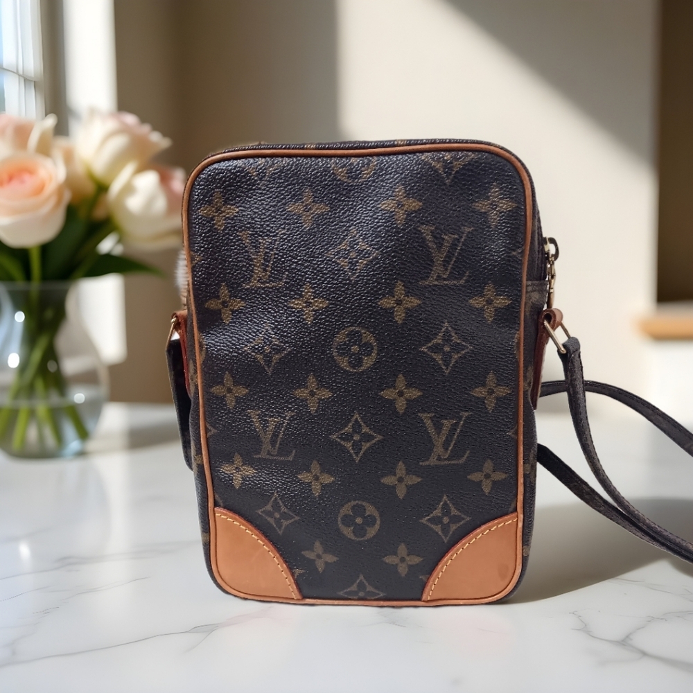 Louis Vuitton EUC Vintage Amazon Monogram Crossbody Bag - Year 1999 ✨ - Picture 6 of 14
